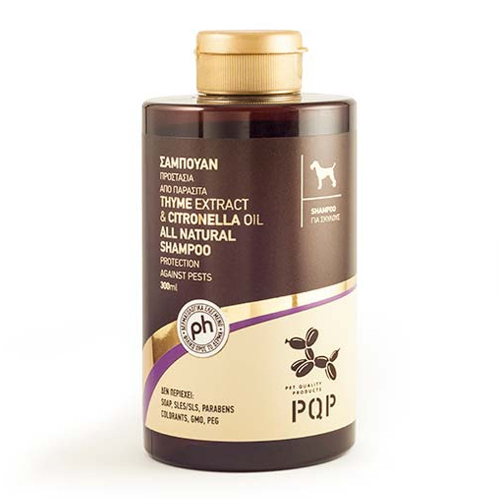PQP SHAMPOO THYME EXTRACT & CITRONELLA OIL